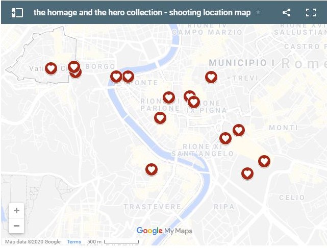 the collection on google map